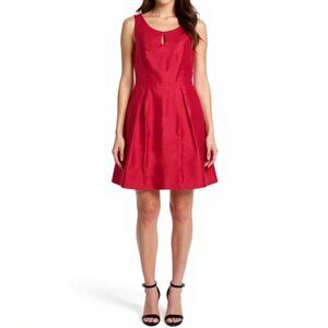 Jenny Yoo Collection Silk Blend Fit and Flare Cocktail Dress